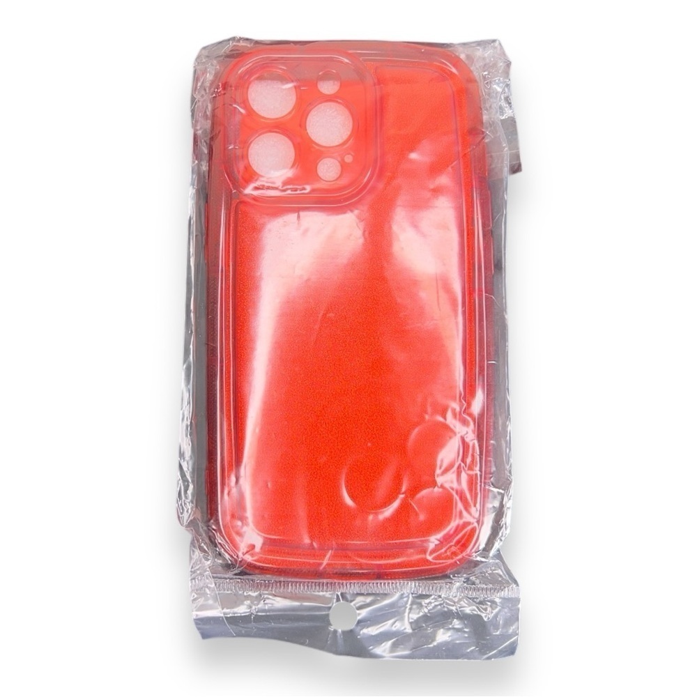 NEW RED GEL IPHONE 13 PRO PHONE CASE